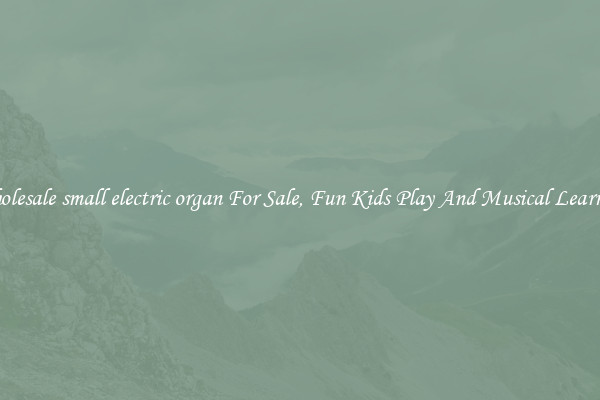 Wholesale small electric organ For Sale, Fun Kids Play And Musical Learning