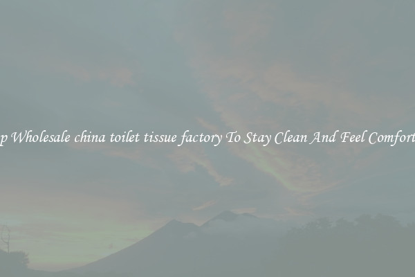 Shop Wholesale china toilet tissue factory To Stay Clean And Feel Comfortable